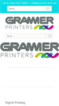 Mobile Screenshot of grammerprinters.co.uk